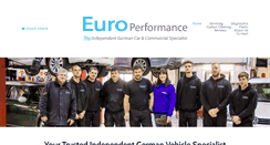 Desktop Screenshot of euro-performance.co.uk